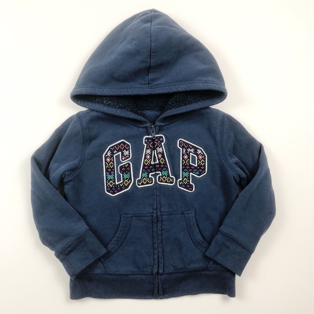 Gap kids Hoodie Zip Logo Sweater